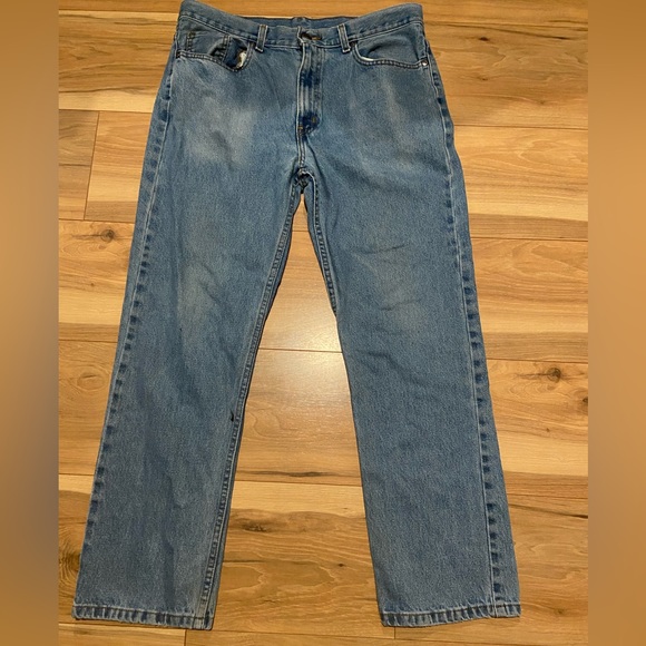 RELAXED STRAIGHT JEANS - Picture 1 of 2